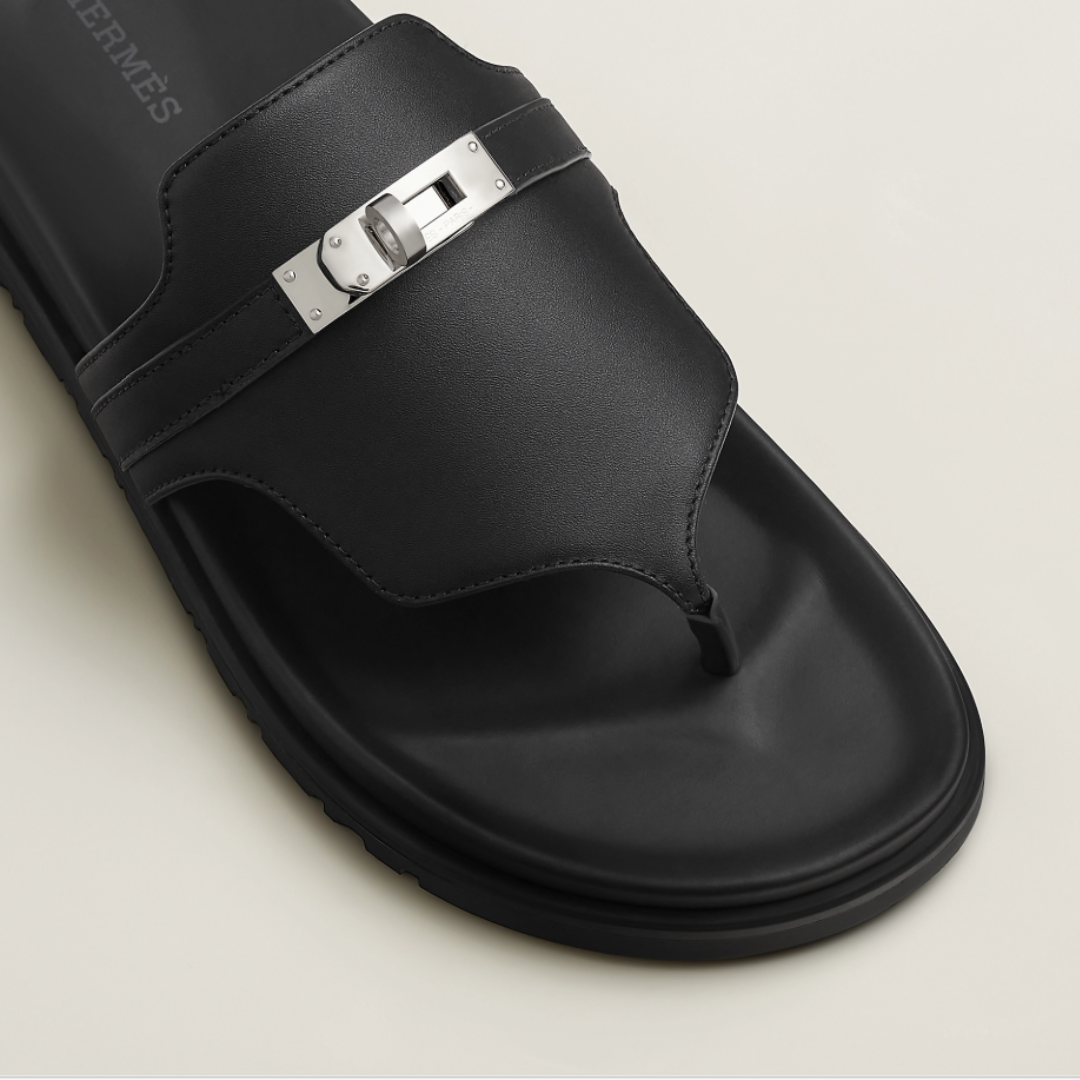 HERMES Empire Sandals Black